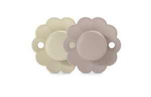 Suavinex soother natural 0-6M Wonder Whitecap Grey/Pale Mauve - Suavinex