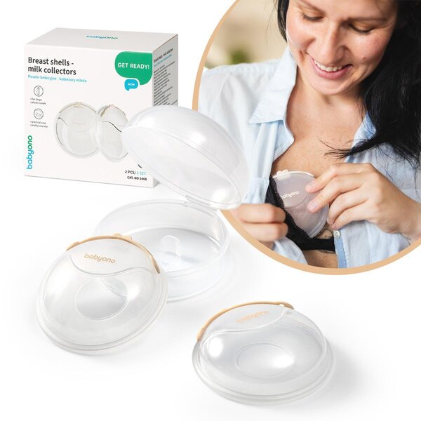 BabyOno milk collectors 2pcs - BabyOno
