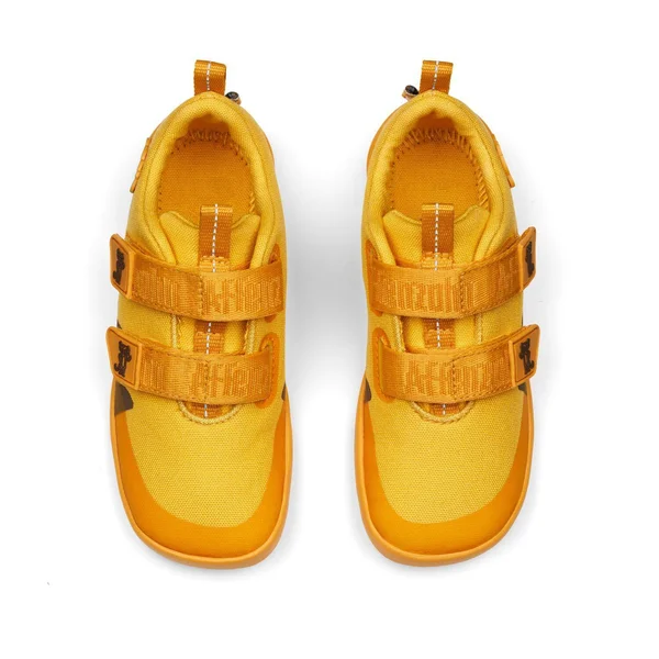 Affenzahn Sneaker Cotton Lucky Tiger 24 Yellow - Affenzahn