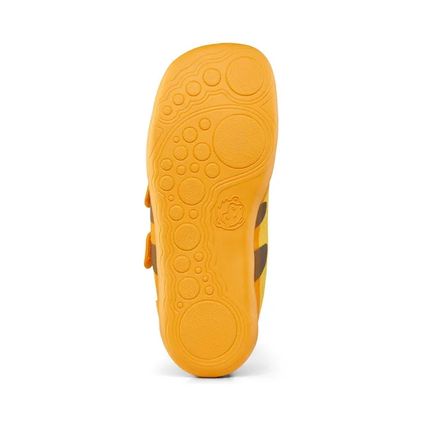 Affenzahn Sneaker Cotton Lucky Tiger 24 Yellow - Affenzahn