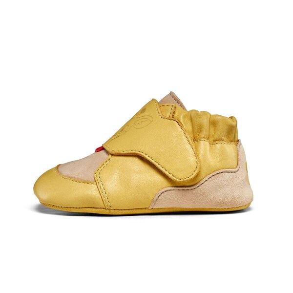Affenzahn Crawling Shoe Leather Crawly Giraffe - Affenzahn