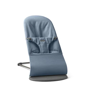 BabyBjörn bouncer Bliss, Blue, Woven/Melange - BabyBjörn