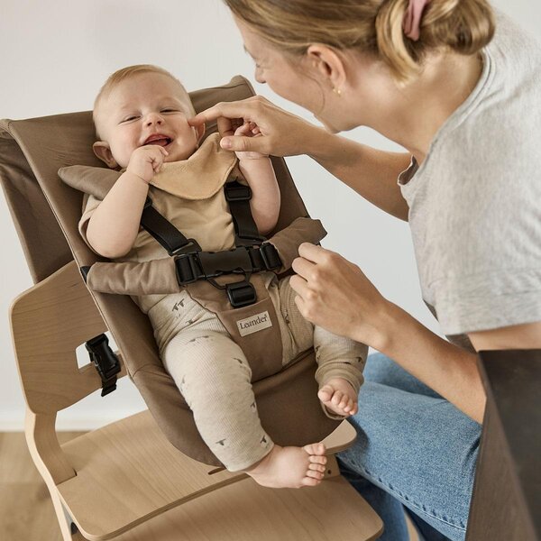 Leander Newborn seat for highchair, Mocca - Leander