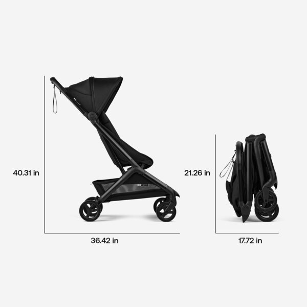 Bugaboo Butterfly 2 travel pushchair Black/Forest Green - Bugaboo
