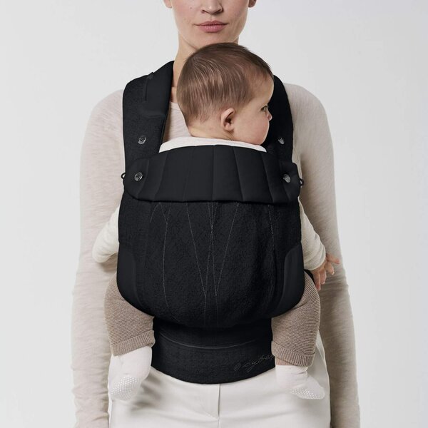 Cybex Coya Boucle сумка-кенгуру Stone Black - Cybex