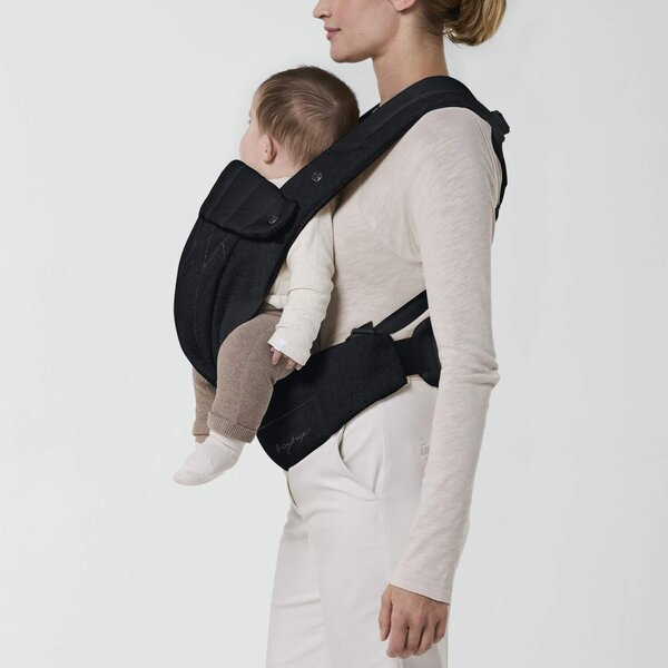 Cybex Coya Boucle сумка-кенгуру Stone Black - Cybex