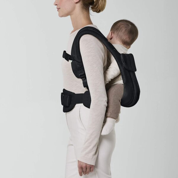 Cybex Coya Boucle сумка-кенгуру Stone Black - Cybex