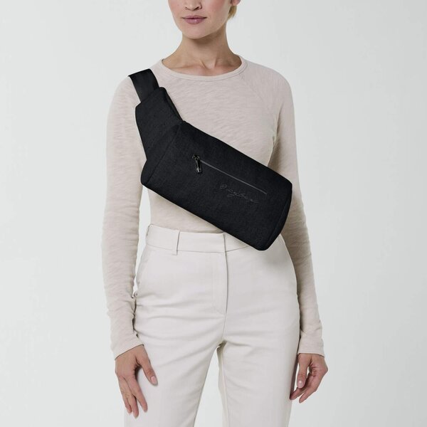 Cybex Coya Boucle сумка-кенгуру Stone Black - Cybex