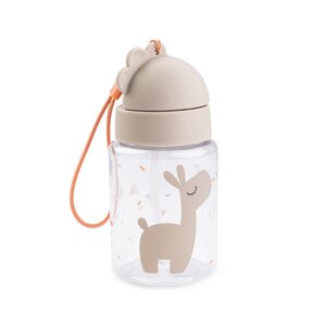Done by Deer straw bottle Celebration 280 ml Sand - Done by Deer