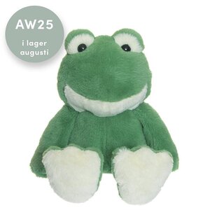 Teddykompaniet soft toy 35cm, Frog - Teddykompaniet