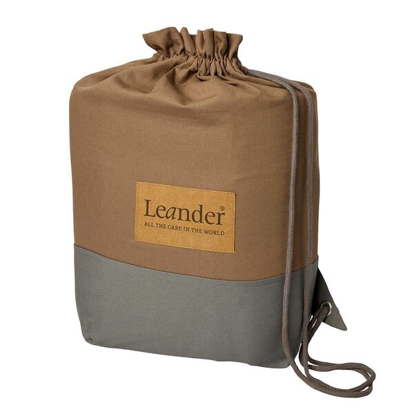 Leander bumper Classic baby cot, Mocca - Leander