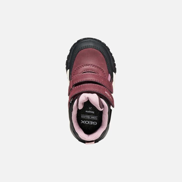 Geox boots B trekkyup Burgundy/Rose - Geox