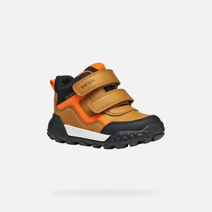 Geox boots B trekkyup Dk Yellow/Black - Geox