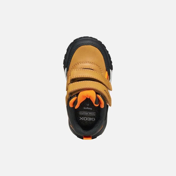 Geox boots B trekkyup Dk Yellow/Black - Geox