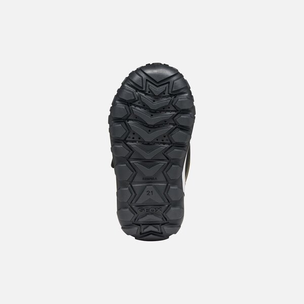 Geox boots B trekkyup Mimetic/Lime - Geox