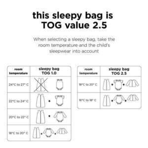 Done by Deer sleeping bag TOG 2.5 Playground 90 cm Blue - Done by Deer