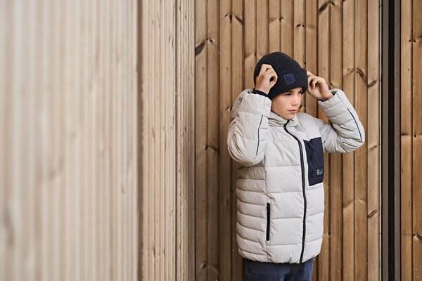 Color Kids Beanie W. Wool - Color Kids