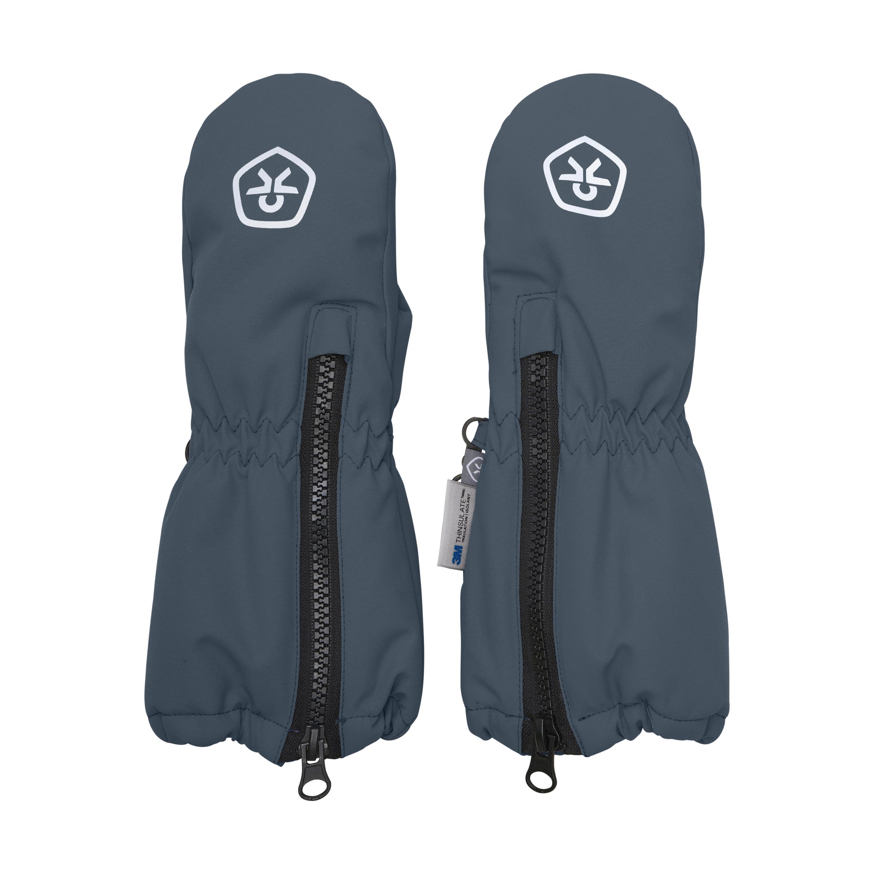 Color Kids Mittens Long W. Zipper - Color Kids