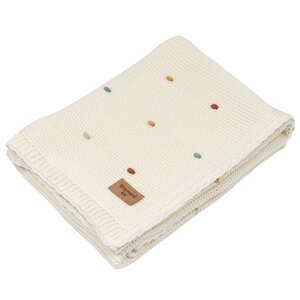 Tinynord Knitted blanket 75x100cm, Dotsi  - Tinynord