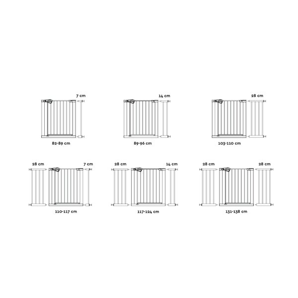 Tinynord gate extension GIA 14 cm - Tinynord