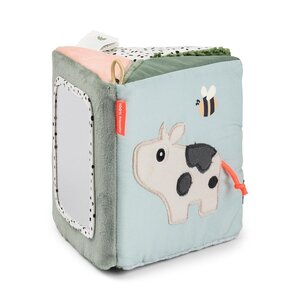 Done by Deer развивающая игрушка Fold-out sensory mirror Tiny farm - Done by Deer