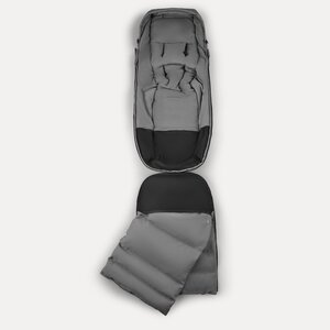 Bugaboo THERMOLITE® performance footmuff MOON GREY​  - Bugaboo