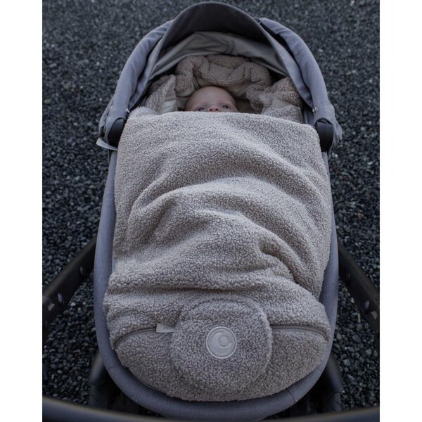 Easygrow Fnugg Teddy footmuff Sandbrown - Easygrow