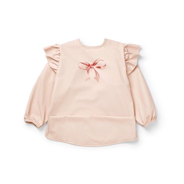 Elodie Details longsleeved Baby Bib Rosy Bow - Elodie Details