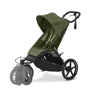 Cybex Avi Spin спортивная коляска, Moss Green - Cybex