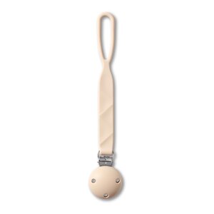 BabyOno soother holder silicone Beige - BabyOno