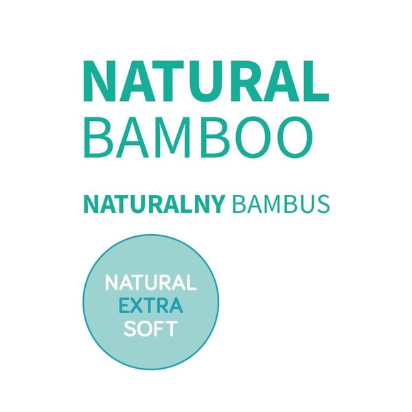BabyOno Bamboo baby wash mitt Beige - BabyOno