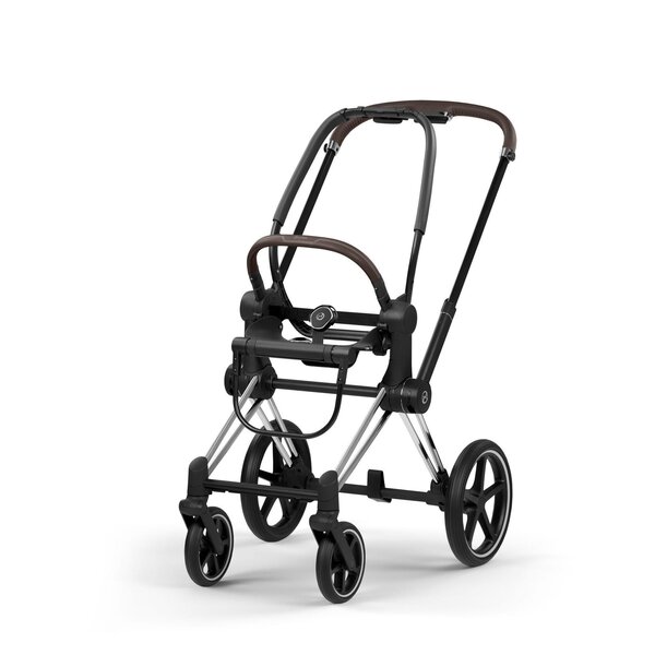Cybex Priam Style stroller set Sepia Black, Frame Chrome Brown - Cybex