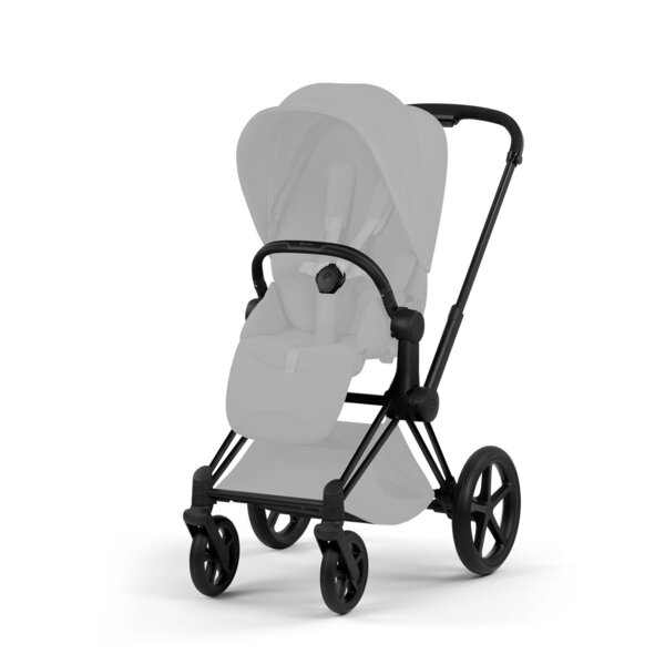 Cybex Priam Style stroller set Sepia Black, Frame Matt Black - Cybex