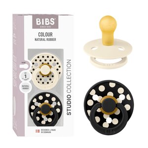 Bibs соска Polkadot Ivory/Black - Bibs