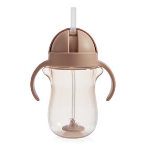 Munchkin бутылочка с соломинкой 296ml Dog Beige - Munchkin