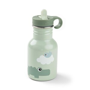 Done by Deer Metal bottle Playground 350 ml Green - Done by Deer