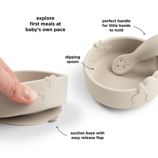 Done by Deer Stick&Stay learning meal set Sheepy Sand - Done by Deer