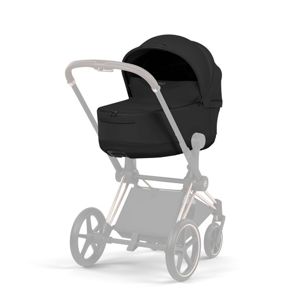 Cybex Priam Style stroller set Sepia Black, Frame Chrome Brown - Cybex