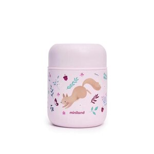 Miniland Insulated food jar 280ml, Thermy Mini Squirrel - Miniland