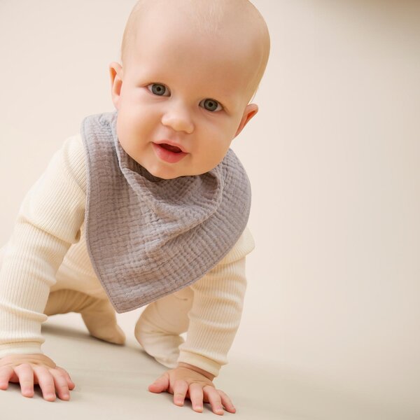 Pippi Bib Muslin (2-pack) Tradewinds - Pippi
