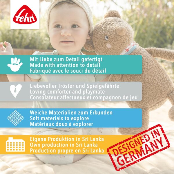 Fehn pehme kaisuloom Elevant „Hello little One"  - Fehn