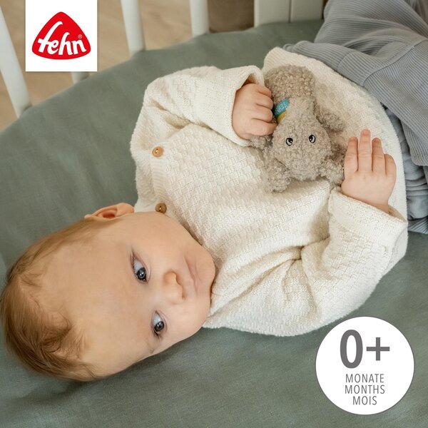 Fehn mini rattle Elephant Beige - Fehn