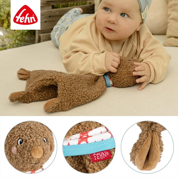 Fehn comforter Bear Brown - Fehn