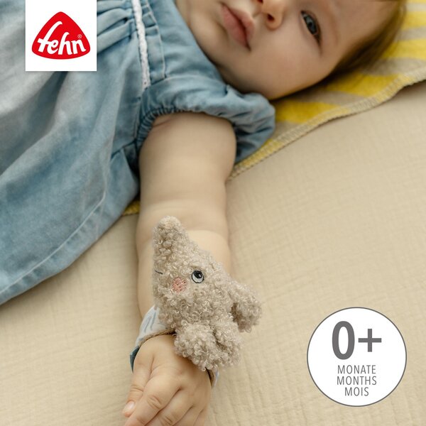 Fehn wrist rattle Elephant Beige - Fehn