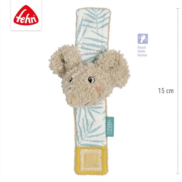 Fehn wrist rattle Elephant Beige - Fehn