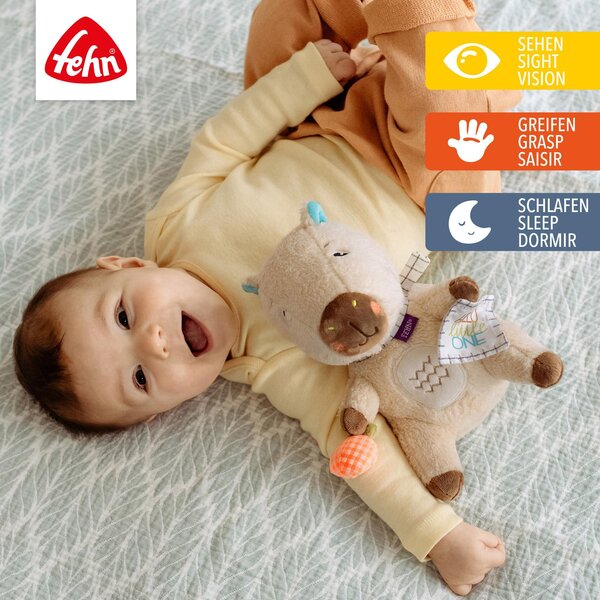 Fehn soft toy Capybara „Hello little One" Beige - Fehn