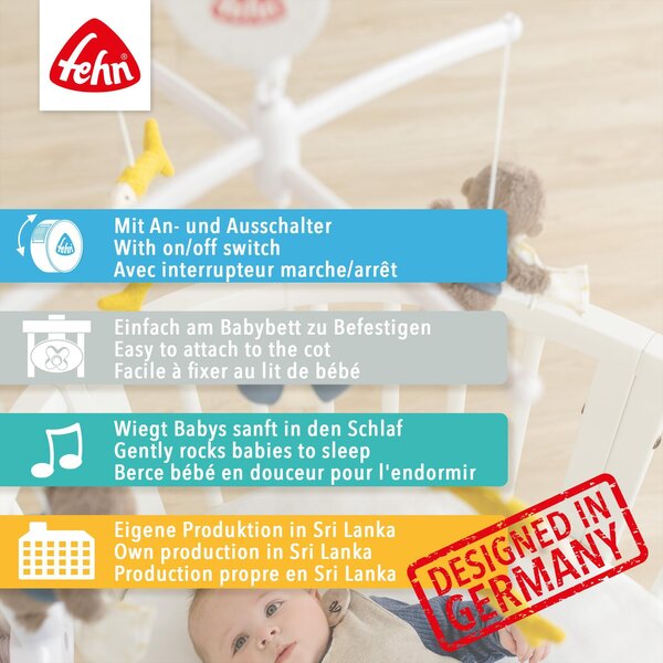 Fehn музыкальная карусель Capybara Beige - Fehn