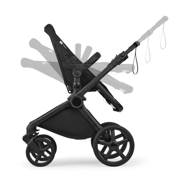 Bugaboo Cub 2in1 stroller set Black/Deep Indigo - Bugaboo