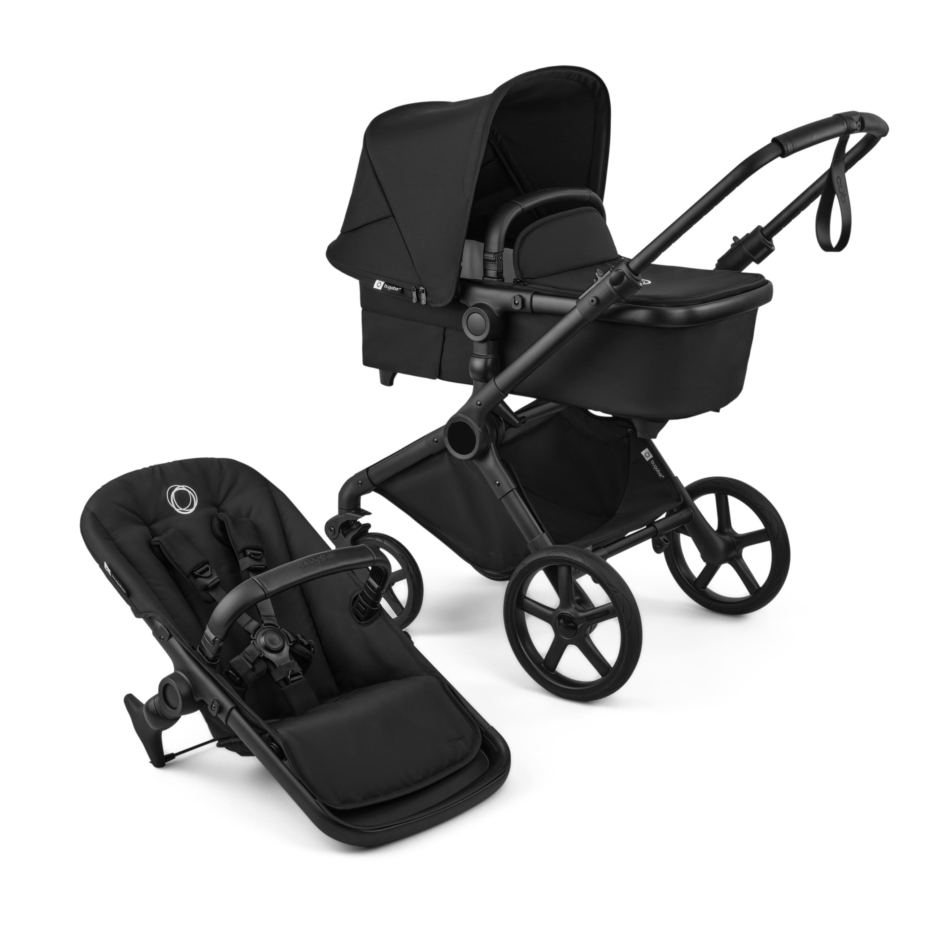 Bugaboo Cub 2in1 vankrikomplekt Black/Heritage Black - Bugaboo