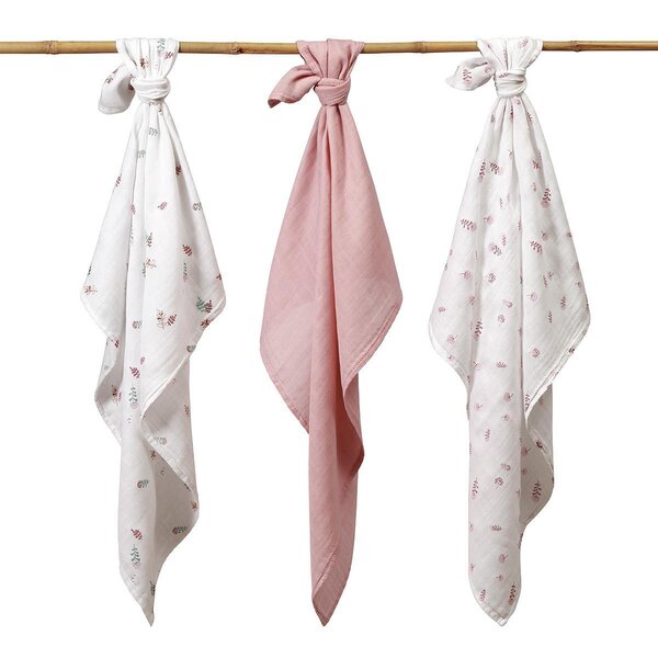 BabyOno Natural diapers with Bamboo Pink - BabyOno